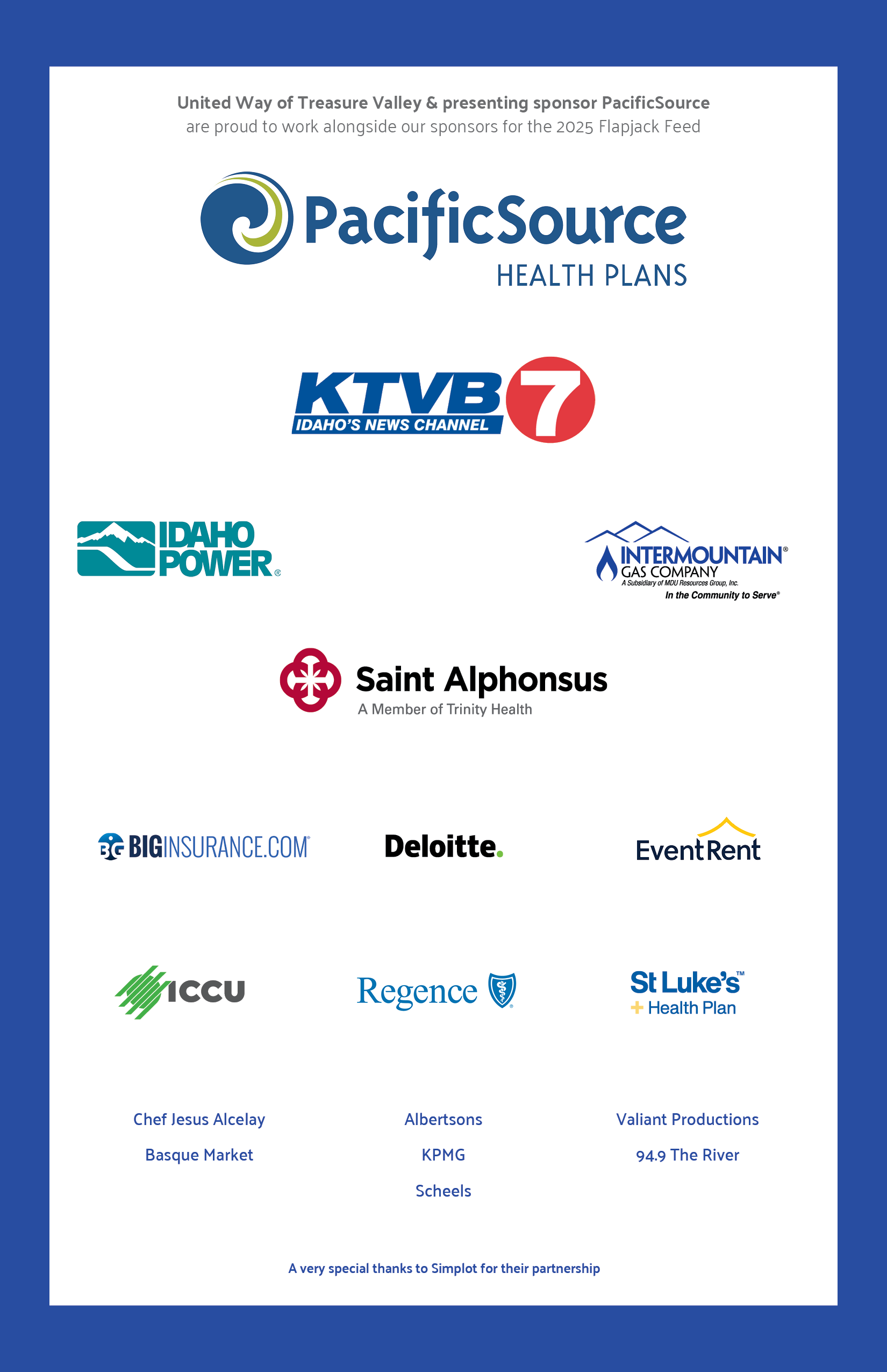 Flapjack Feed Event Sponsors-2025