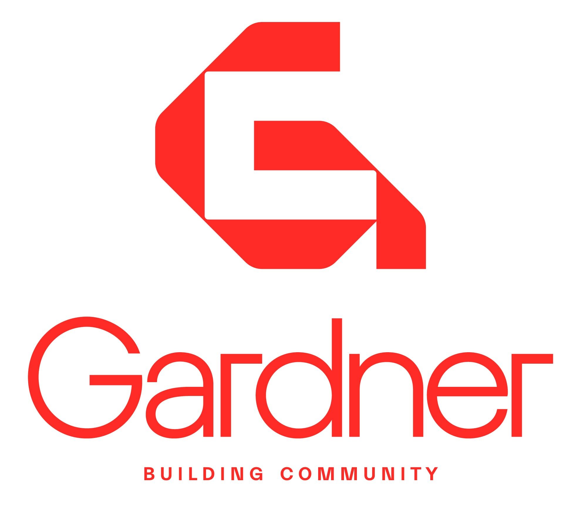 Gardner Primary-Logo with Tagline - Core Red