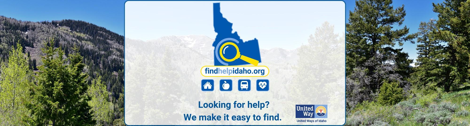 findhelpidaho banner
